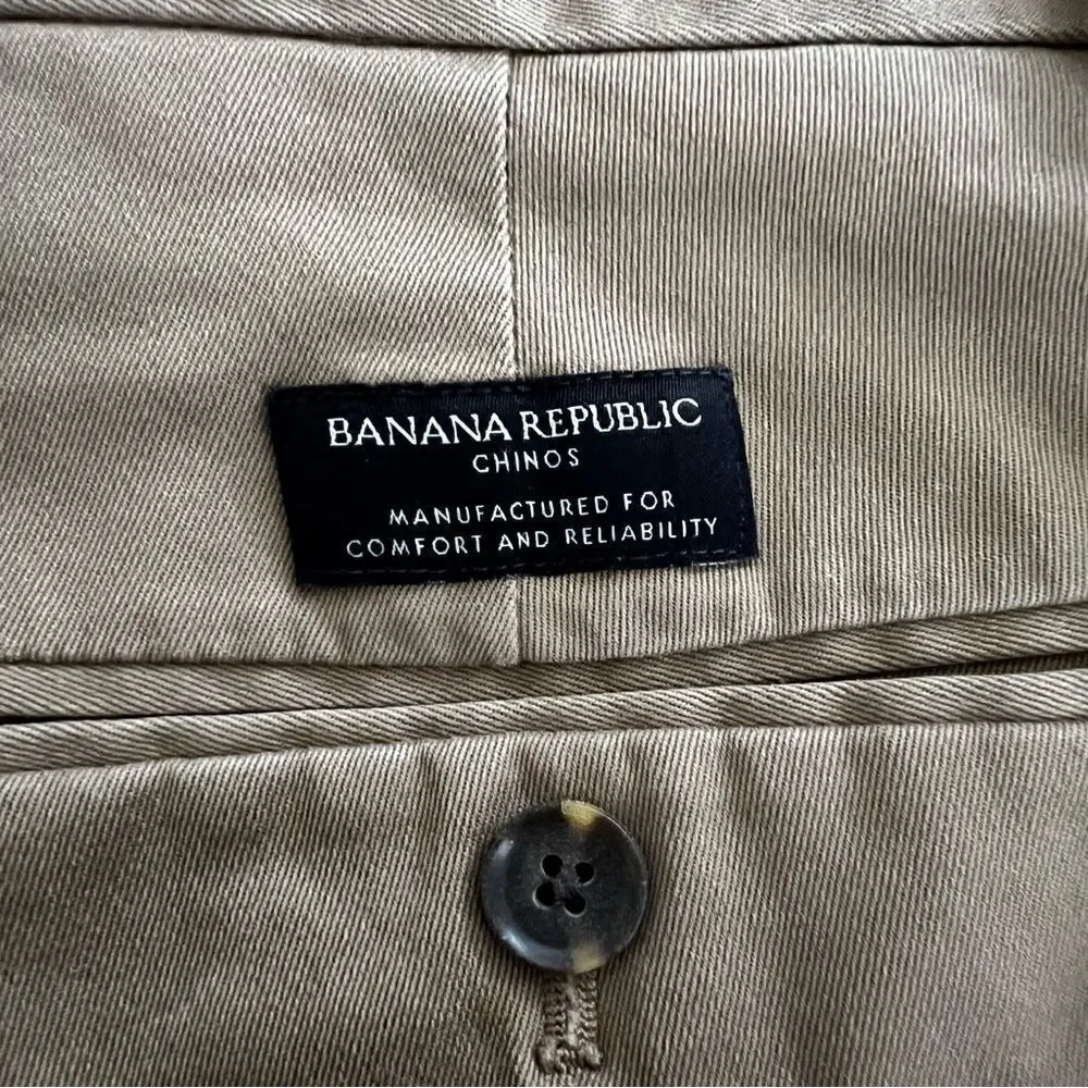 Banana Republic Men’s Mason Athletic Chinos size 30 x 32